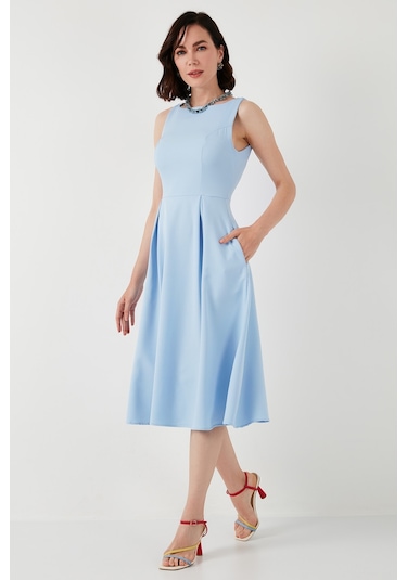 Lela Bayan Elbise 6051963 Bebe Mavi