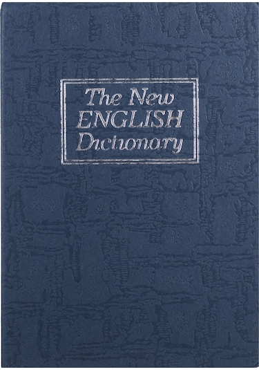Sözlük Görünümlü 18Cm Kasa Kitap Para Gizli Güvenli Kilitli - Lac