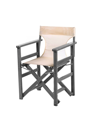 Yonetmen Ve Rejisör Sandalye Için Pvc Set - Tek Parça -Krem