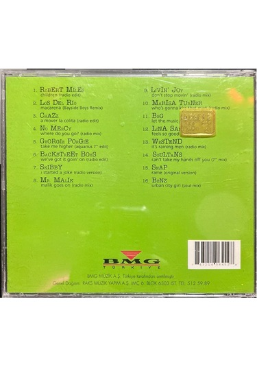 Müzik Cd Sidir - Plak Değildir Cd Power Hits '96 Cd