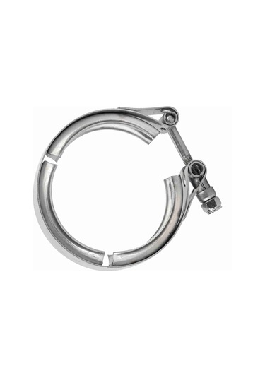 Konesam 2.5 İnç 63mm V Tipi Turbo Egzos Klampsı - Araç/motosiklet Uyumlu, Yüksek Dayanıklı, M6 Vida İle Kolay Kurulum