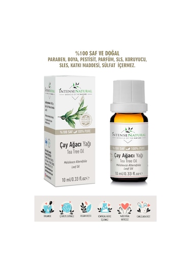 Intense Natural Çay Ağacı Yağı 10 ML
