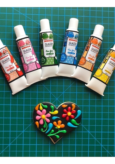 Şeker Sugar Hazır Glazür Yeşil 40 G