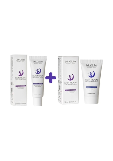 Ldr Globe Skin Moon  Cream 50 ML +  Serum 50 ML
