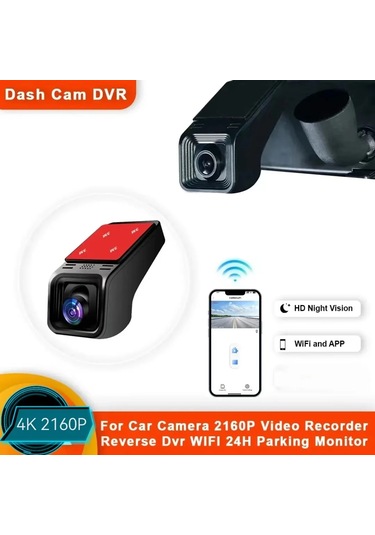 Zilinn Tüm Arabalar İçin Hd 1080p Wifi Araba Dvr Araba Kamerası 1080p 24 Saat Park Monitörü App Kontrollü Araba Sürüş Video Kaydedici