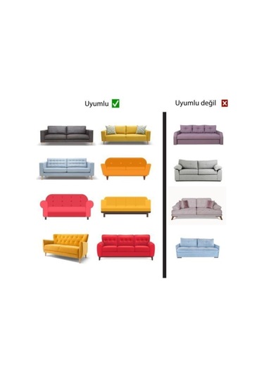 3 Kişilik Pamuklu Koltuk Kanepe Örtüsü Strech Bordo