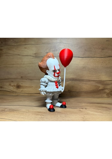 Pennywise Palyaço Figür Demonte 3d Baskı Model