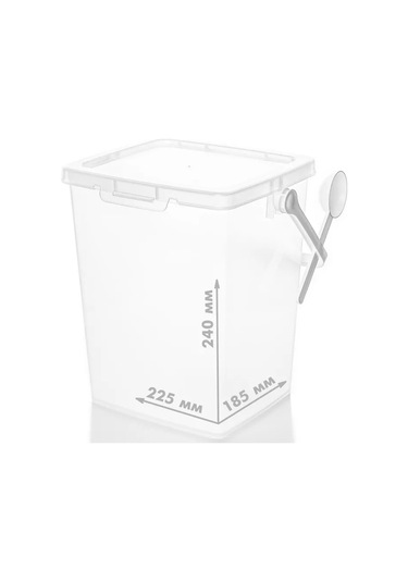 Al'ternativa Un, Toz Ve Yem Kapları Ve Kapları, 2 Adet 175080404 Beyaz