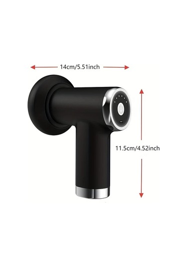 Honeybeeshop Pembe Pratik Taşınabilir Yağ Masaj Cihazı Usb Şarjlı 6 Hız Ayarlı 5 Başlıklı Vücut Şekillendirici Pembe