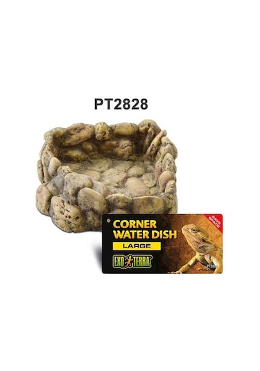 Exo Terra Corner Water Dish Large