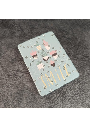 Cep Ayna Makyaj Çanta Seyahat Taşınabilir Ayna Kozmetik Büyüteç Kompakt Çok Renkli