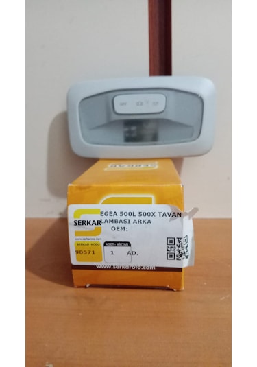 Egea Fıat 500 L Fıat 500x Tavan Lambası Arka