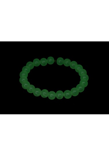 Beyisa Küre Kesim Gece Yanan Işıklı Fosforlu Toz Kehribar Bileklik Kedi Gözü Toptan Beyisa Bileklik