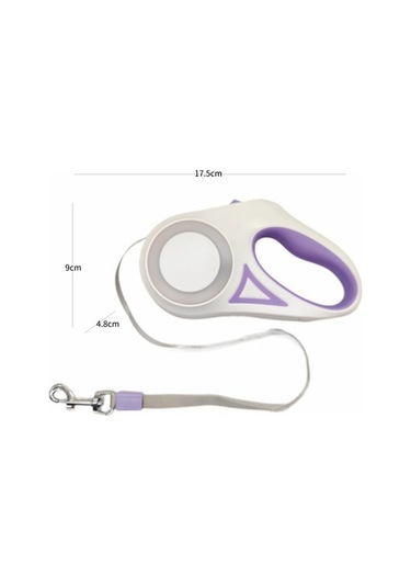 Soulader Otomatik Geri Saran Teleskopik Köpek Tasması, Kedi Ve Küçük Irklar İçin Açık Havada Yürüyüş İpi