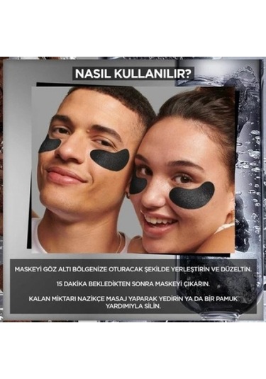 Garnier Göz Şişkinliklerine Karşı Kömür Ve Kafein Göz Maskesi X PKT.GARNIER.014