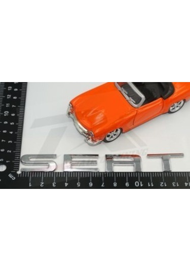 Seat Bagaj Krom Abs 3M 3D Yazı Logo Amblem