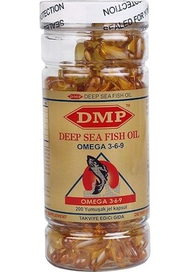 Dmp Omega 3-6-9 Balık Yağı 1000 Mg 200 Softgel