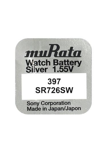 Murata 397 SR726SW Saat Pili 5'li