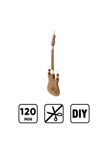 Cartonic 3d Puzzle - Guıtar