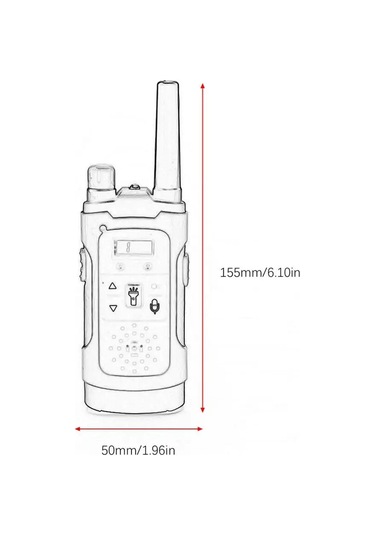 Mini 80-100 M Çocuklar Walkie Talkies Oyuncak Çocuk Elektronik