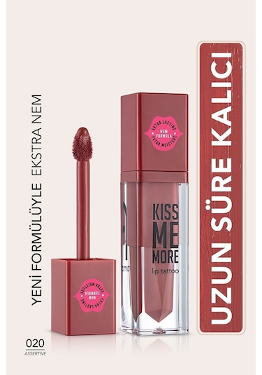 Flormar Uzun Süre Kalıcı Mat Ruj - Kiss Me More-020 Assertive-8682536040877