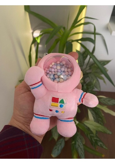 Astronot Peluş Figürlü Büyük Boy Anahtarlık