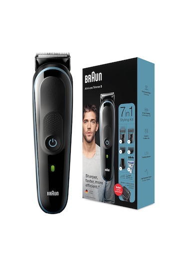 Braun MGK 3342 Erkek Bakım Kiti 7'si 1 Arada Şekillendirici + Gillette