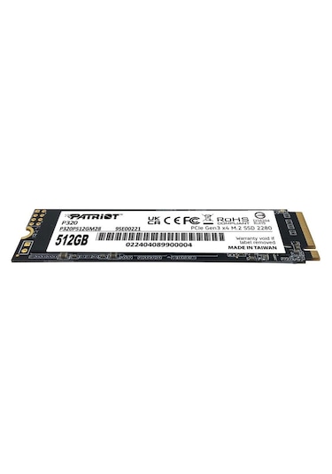 Patriot P320P512GM28 P320 512 GB M.2 2280 PCIe Gen3 X4 SSD