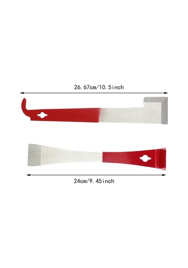 Pazly Suntek Arıcılık Kovan Kazıyıcı Kılavuzu, 2 Adet Lw