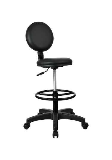 Bürocci Bar Sandalyesi - Siyah - 2010U0101 Çok Renkli