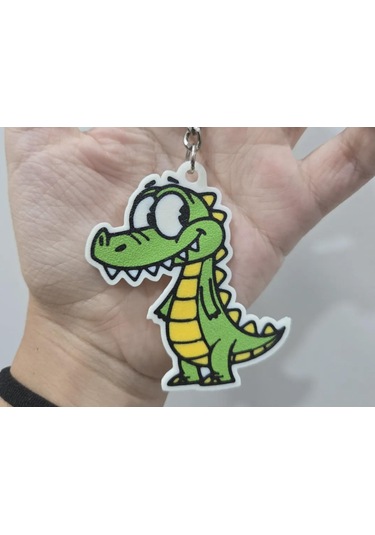 Timsah Sevimli Figür Karakter Anahtarlık