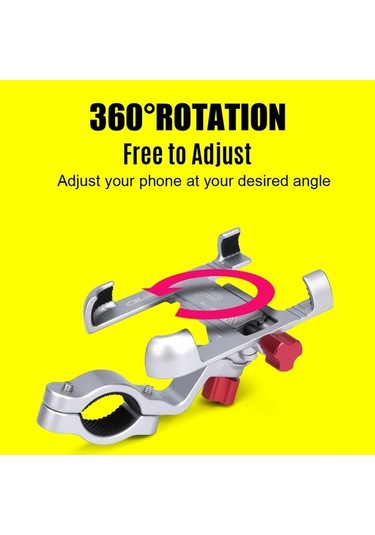 Artfulabode Ve Tutucu Tutucu Telefon Renkli Motosiklet Gps Geeroyoo Evrensel Dönebilir Çok Bisiklet Alüminyum 360 - Sk Çok Renkli