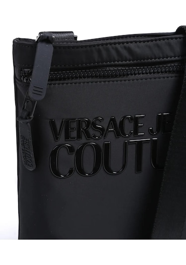 Versace Jeans Couture 74ya4b94-zs394-899 Siyah Çapraz Çantası Siyah