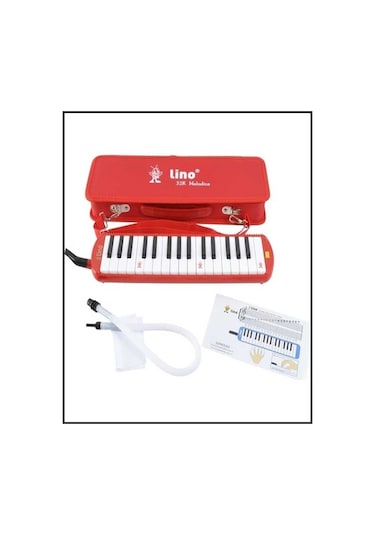 Pro Lino Kırmızı 32 Tuş Melodika