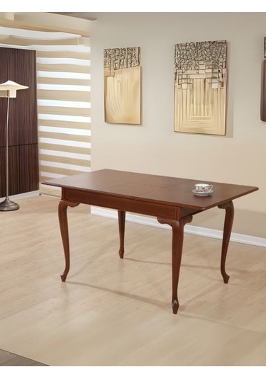 Rustik Açılır Yemek Masası 80x120 Ceviz