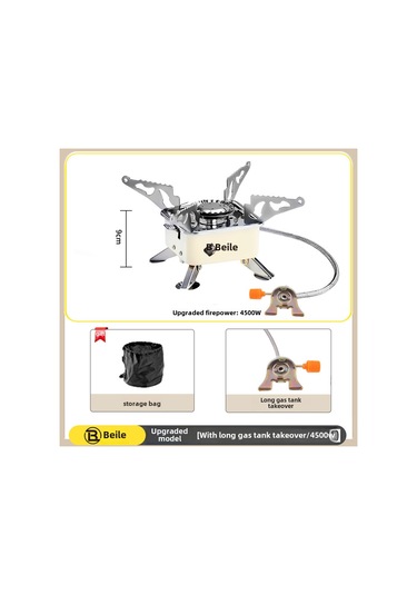 Symbee Outdoor Kampanya Çadır Ocakları: Taşınabilir Gazlı Ocak, Katlanabilir Tasarım, Su Kaynatma Ve Çay Pişirme, 5 Kişilik Kullanım, Dayanıklı Malzeme İle Diğer