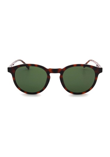 Lacoste L 6030s 214 50 Oval Unısex Güneş Gözlüğü Kahverengi