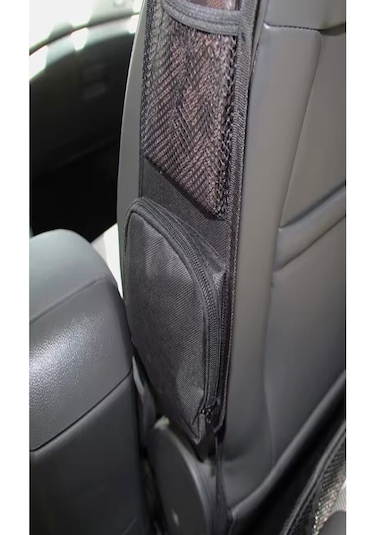 Araba Koltuğu Organizeri I Oto Koltuk Arkası Düzenleyici I Araç Içi Koltuk Arkası Organizer Siyah