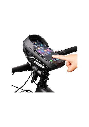 Wheel Up G40 Su Geçirmez Telefon Kılıfı Bisiklet Çerçeve Çantası Bisiklet Üst Tüp Gidon Çantası Çok Renkli
