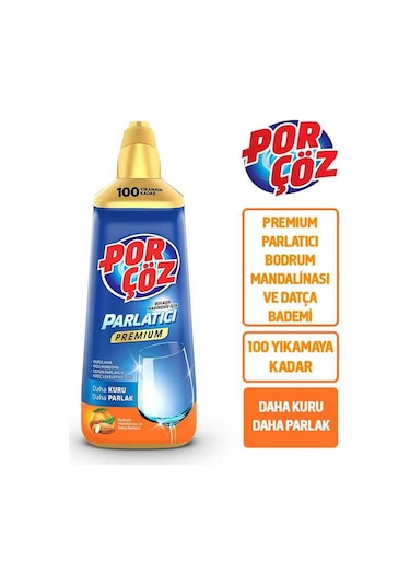Porçöz Premium Parlatıcı Bodrum Mandalinası ve Datça Bademi 500 ML