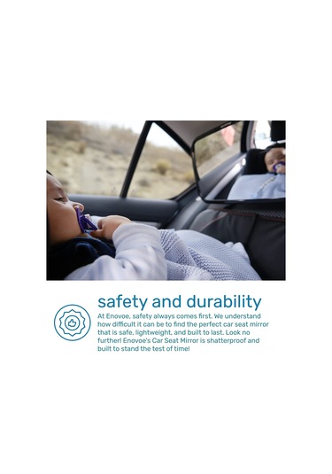 Neevoyu Küçük Çocuklar İçin Ayarlanabilir Araç İç Gözlüğü - Abs+akril Materyal, Kolay Kullanim