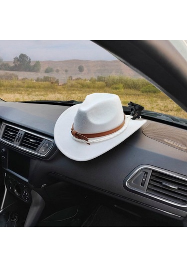 Lemestar "dayanıklı Araç Şapka Askısı - Vakumlu Kapı Kancası, 90cm Gri Kordonlu Pratik Çözüm"