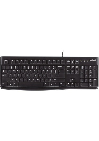 Logıtech K120 Q Usb Kablolu Klavye Siyah 920-002505