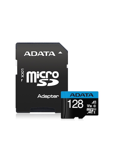 Adata 128GB Premier microSDXC Card with Adapter UHS-I Class10 V10 Hafıza Kartı