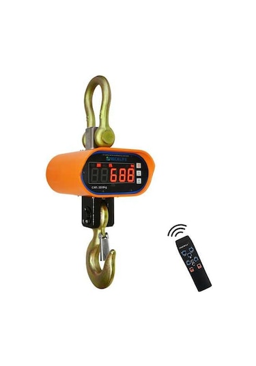 Ocs-k Dijital Vinç Baskülü - Hassasiyet 1 Kg. Max 3 Ton