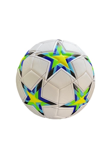 Faial 4 Astarlı Sert Zemin Dikişli Futbol Topu Çok Renkli