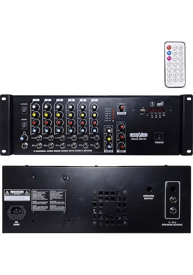 Lastvoice Prime-400W 400 Watt Usb Ekho Ve Reverbli Cami Anfisi