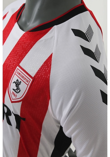23/24 Samsunspor Hummel Efsane Çubuklu Forma Kırmızı - Beyaz