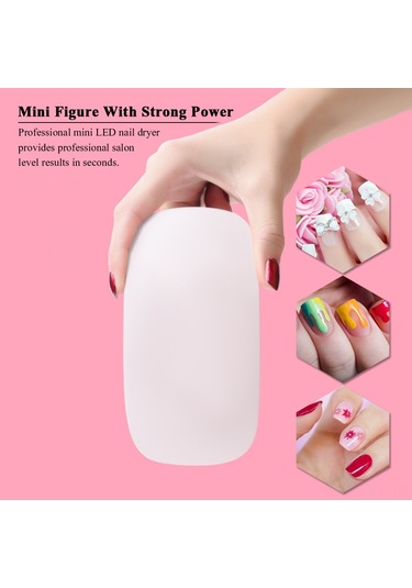 Youtek Taşınabilir Usb Uv Led Tırnak Kurutma Lambası - Hızlı Ve Pratik