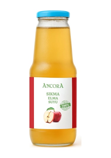 Ancora Sıkma Elma Suyu 1 Lt X 6 Adet